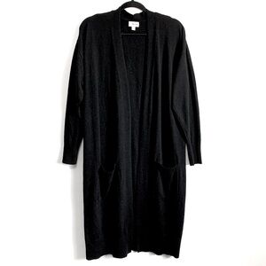 The Drop Open Front Cardigan Duster